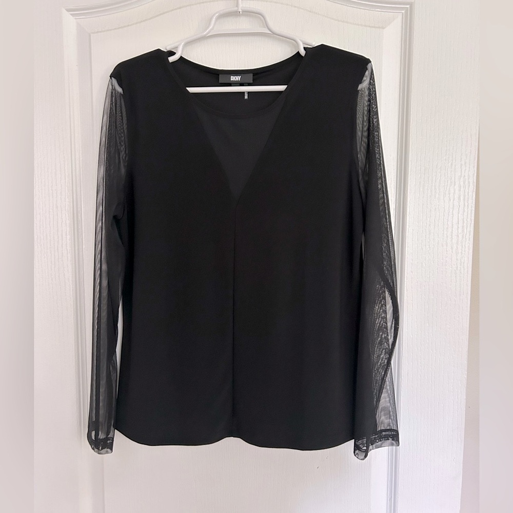 DKNY Black Top Size Large
